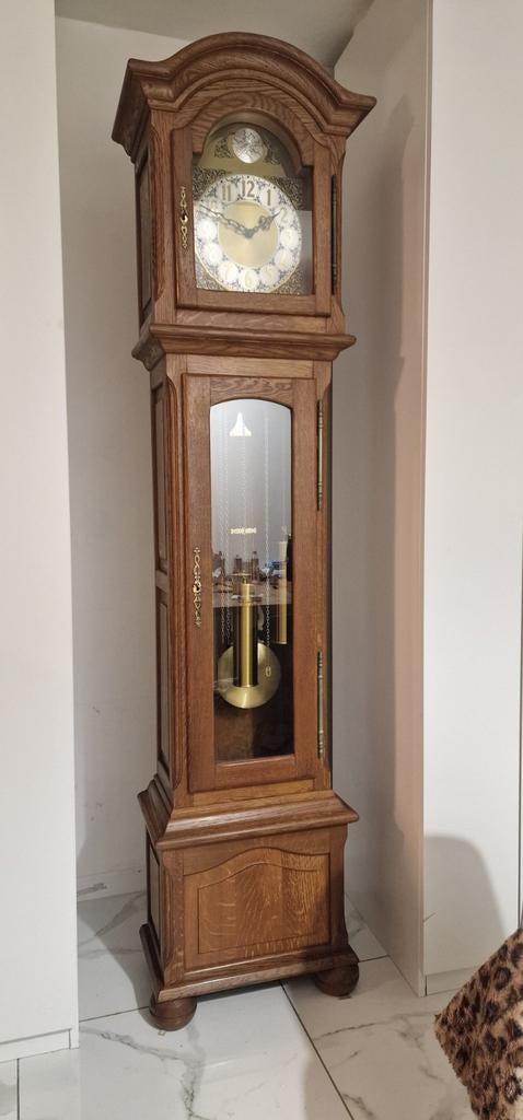 Howard Miller Tempus Fugit Grandpa Clock, Antiek en Kunst, Ophalen of Verzenden