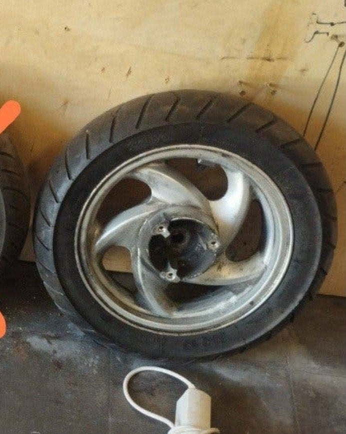 sym gts evo jante arrière, Motos, Enlèvement, Utilisé