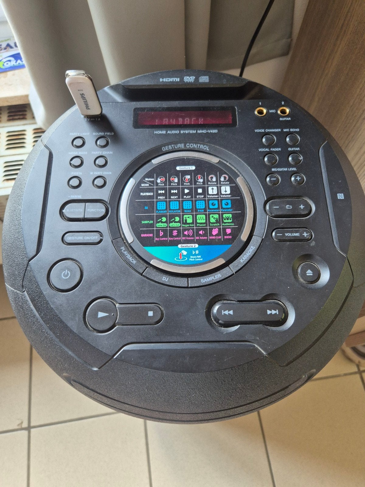 Party box / hifi / dvd / karaoke te koop, Enlèvement, Comme neuf, Sony, Portable