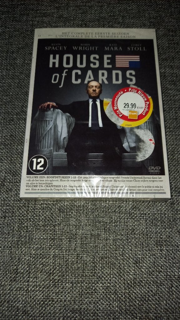 Coffret DVD House of Cards — Nouveau, Enlèvement ou Envoi, Neuf, dans son emballage