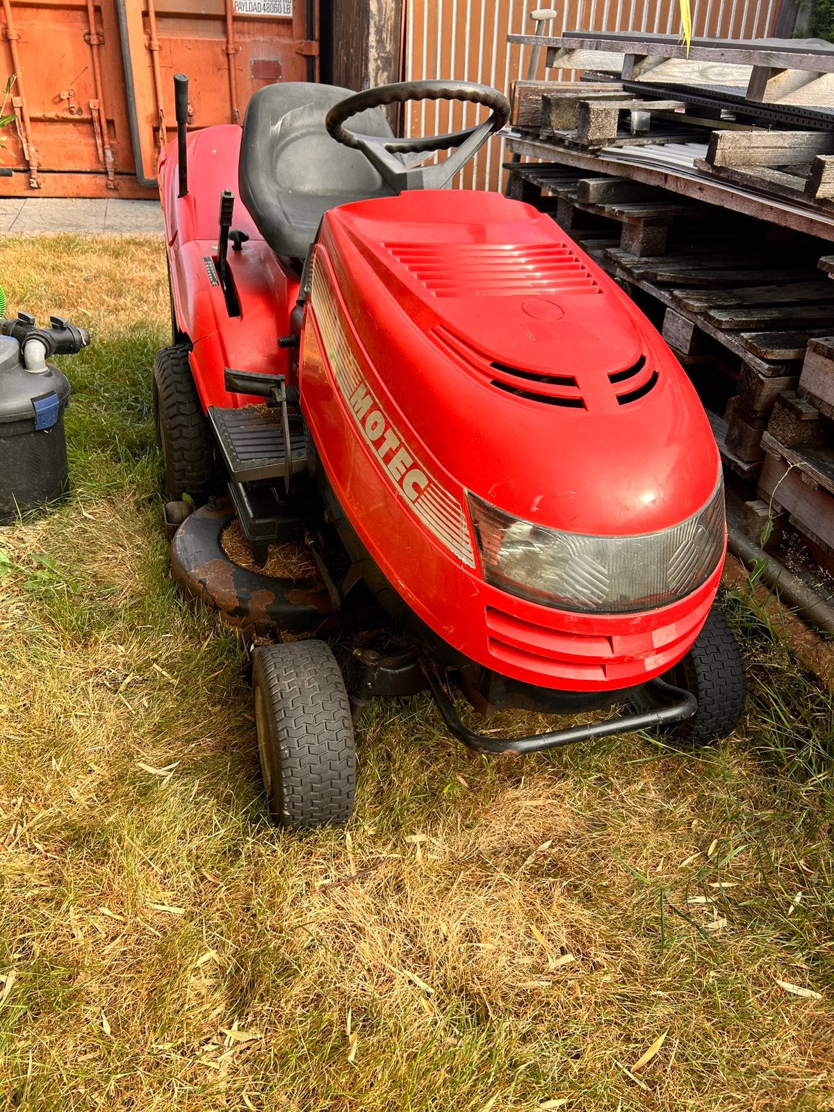 2 zitmaaiers motec, Ophalen, Versnellingen