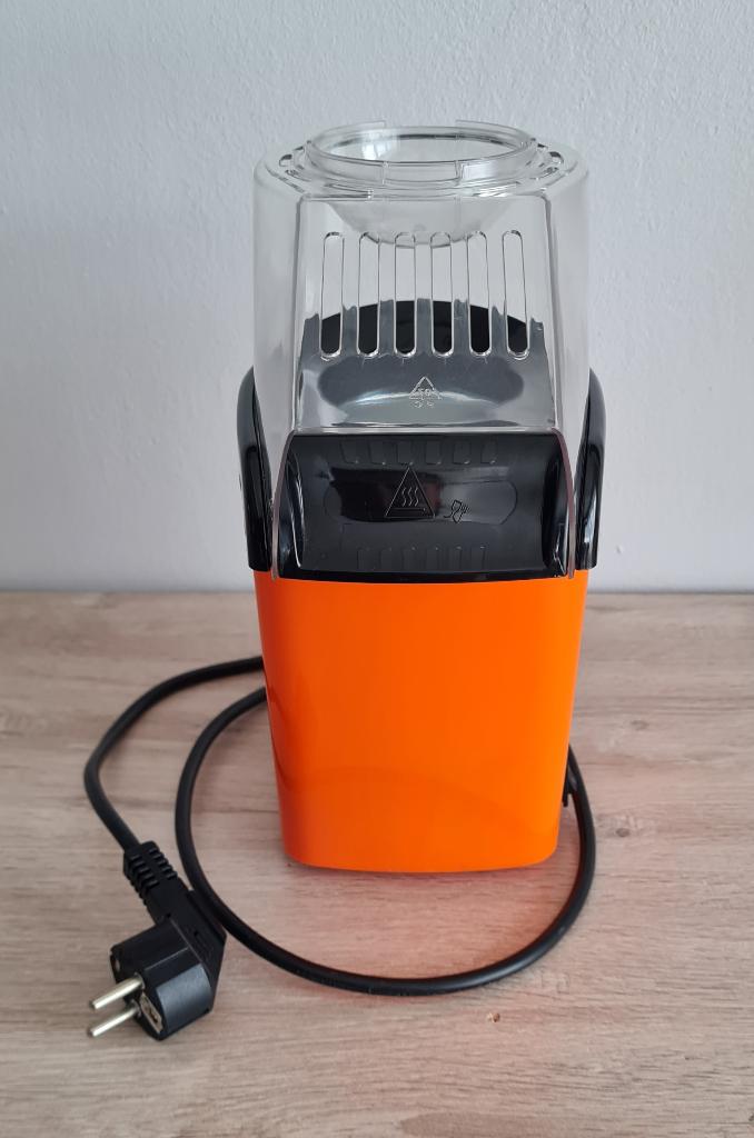 Machine à popcorn avec accessoires, Maison & Meubles, Enlèvement, Comme neuf, Orange