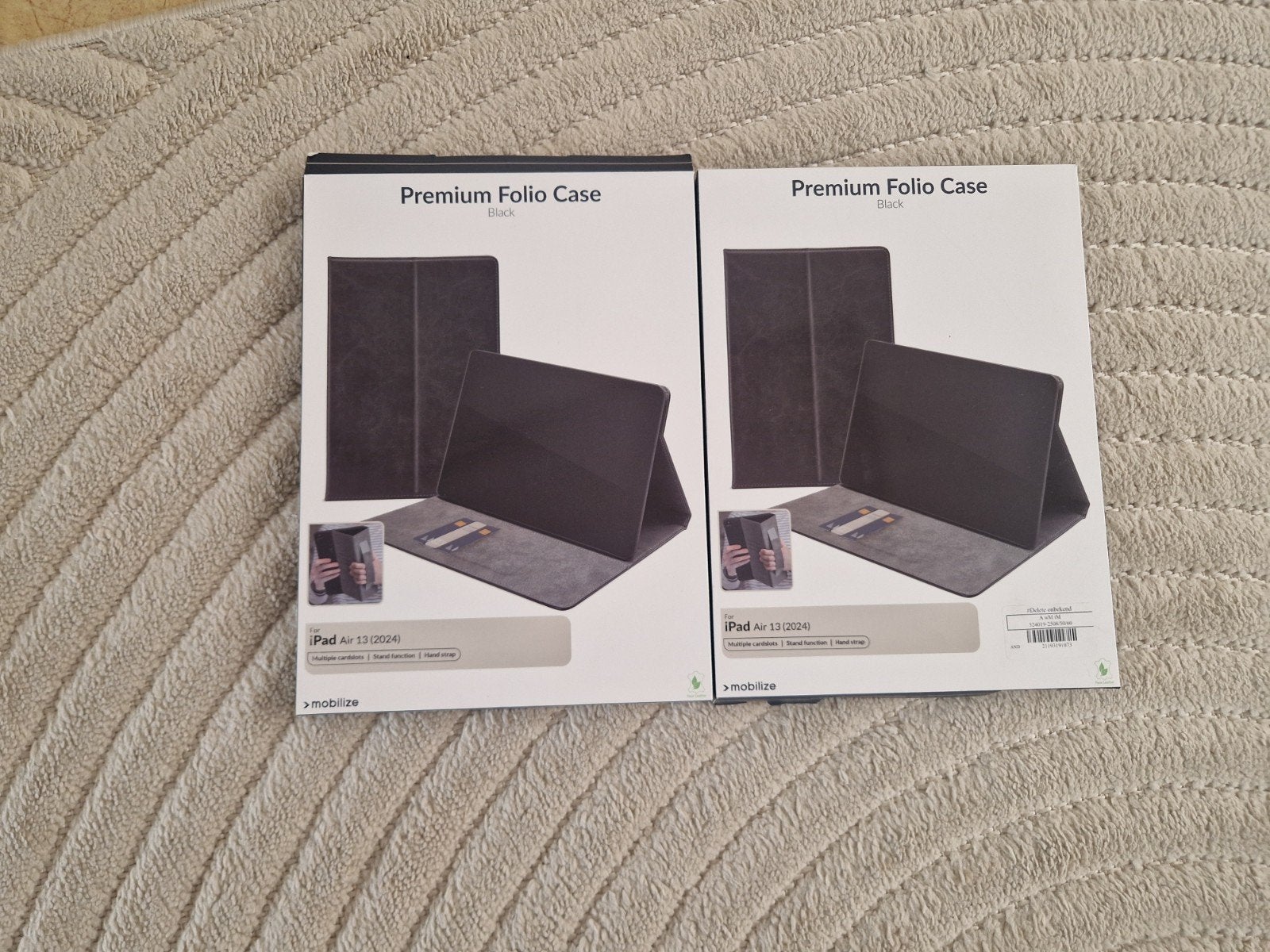 Ipad air 13 2024 cover 20€ per stuk nieiw, Informatique & Logiciels, Apple iPad Tablettes, Enlèvement ou Envoi