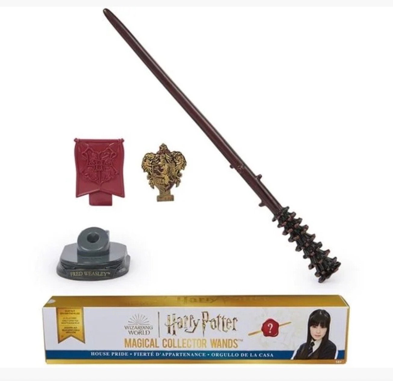 3 Harry Potter toverstokjes met naam, Collections, Harry Potter, Enlèvement, Comme neuf