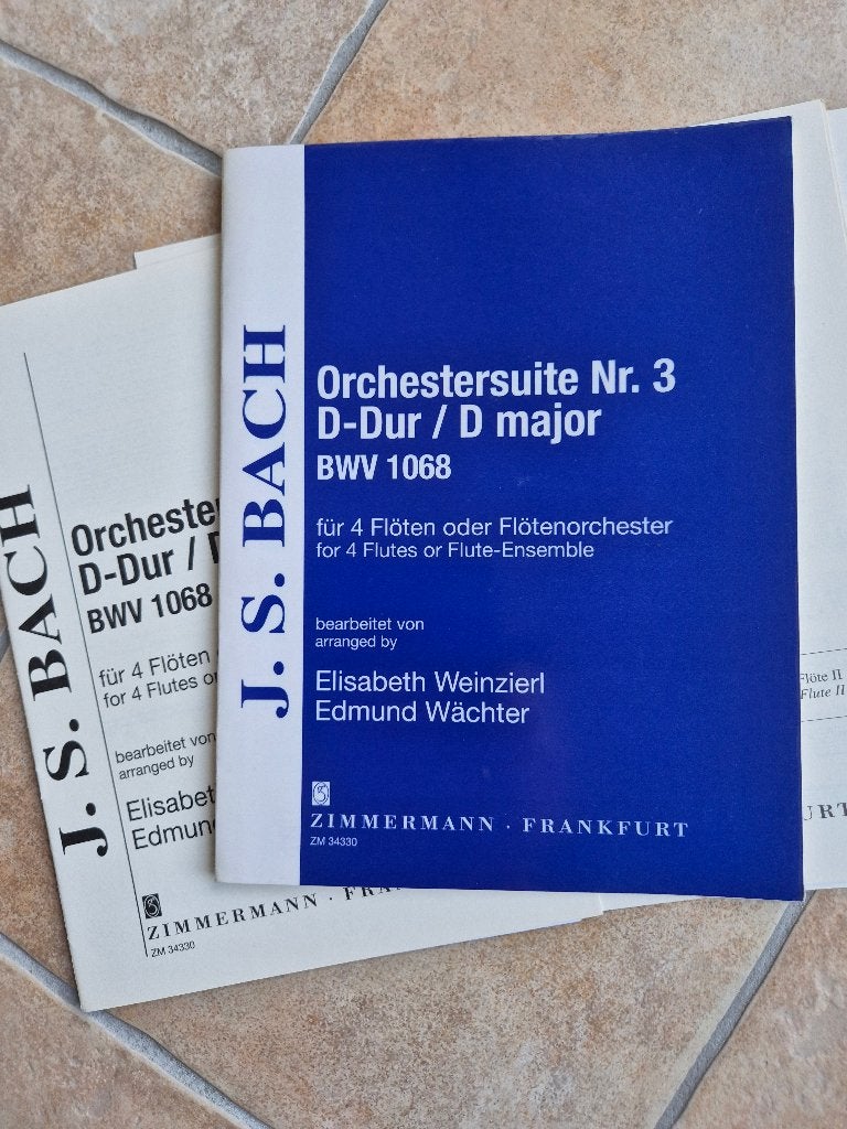 Bladmuziek 3 of meer fluiten. Klassiek en populair 11 stuks, Muziek en Instrumenten, Klassiek, Overige soorten, Ophalen of Verzenden