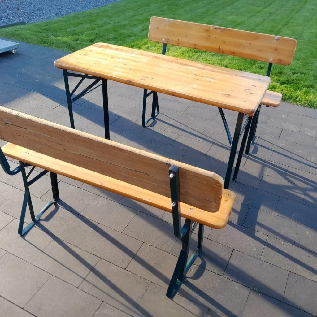 Picknicksetjes te huur (2 banken + tafel), Enlèvement