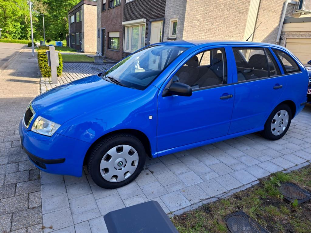 Skoda fabia combi break stationwagen, Auto's, Skoda, Particulier, Fabia, Elektrische ramen, Trekhaak, Benzine, Handgeschakeld