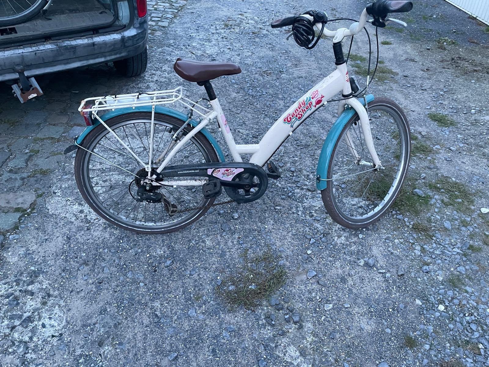 Kinderfiets 24 inch, Ophalen