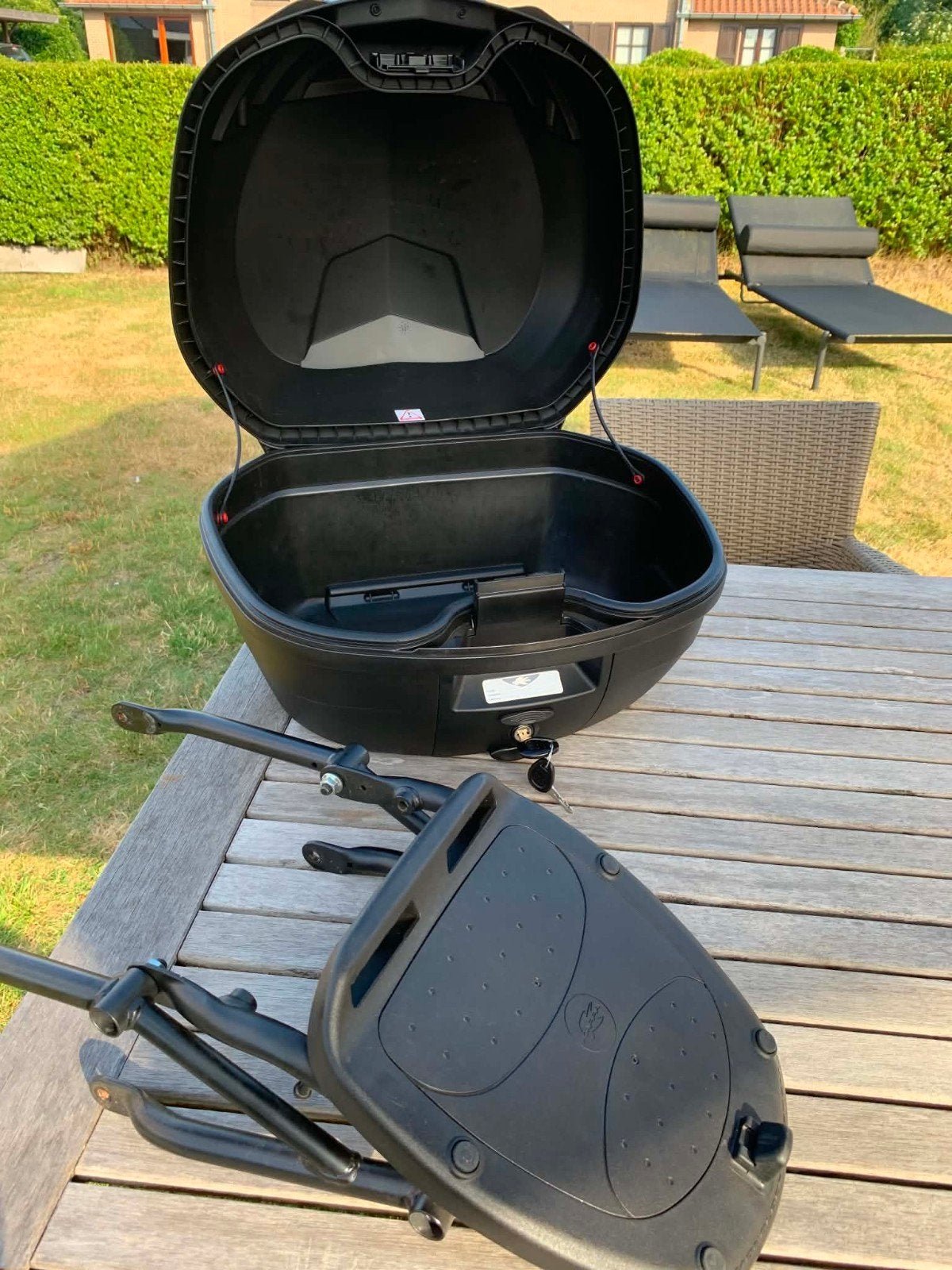 Honda cmx rebel topkoffer kappa & bevestiging, Motoren, Ophalen, Zo goed als nieuw