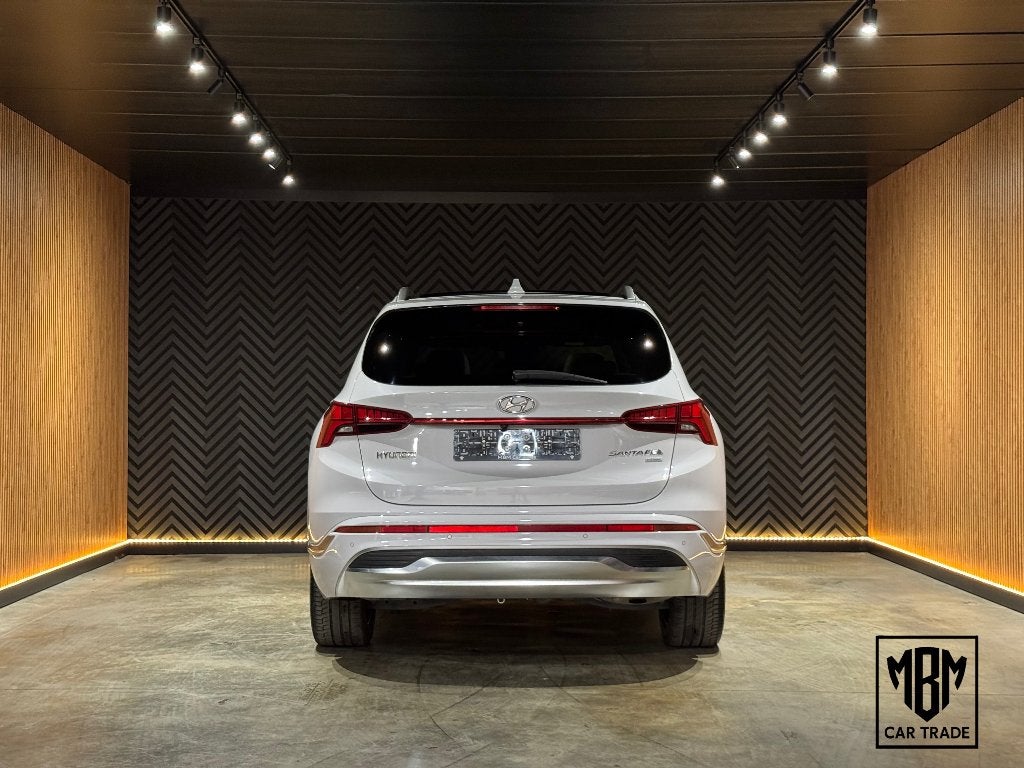 ✅Hyundai SantaFE 2.2 CRDi GARANTIE 4WD Premium Plus Sky FULL, Auto's, Automaat, Santa Fe, 4 cilinders, Wit