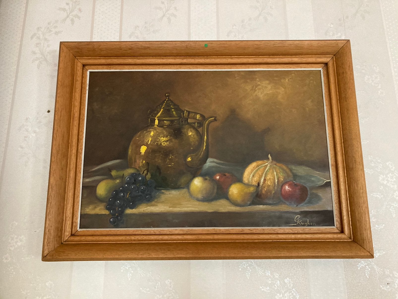 Schilderijen met mooie kaders, Antiquités & Art, Enlèvement, Cadre spécial