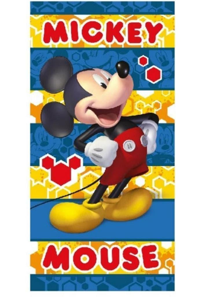 Mickey Mouse Badlaken / Strandlaken - Sneldrogend - Disney, One size, Nieuw, Ophalen of Verzenden, Mickey Mouse