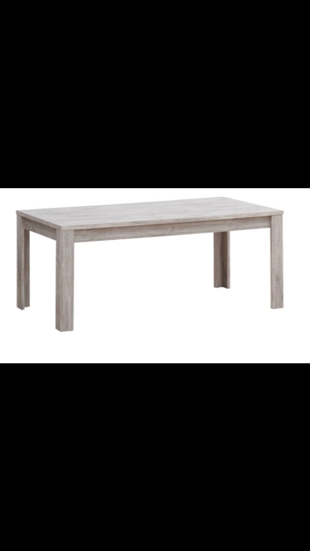 Nieuwe rechthoekige eettafel, Ophalen, Nieuw, 50 tot 100 cm, Vijf personen of meer