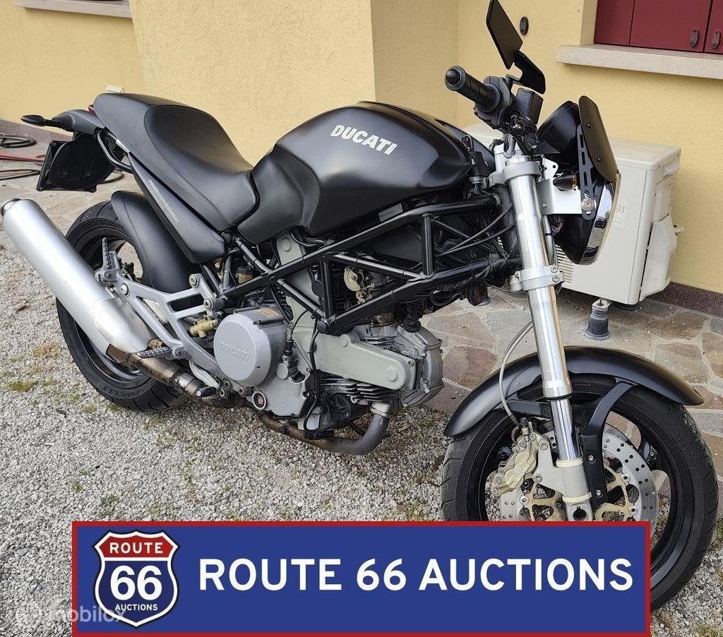 Ducati Monster 620 Dark | 2003 | Route 66 Auctions, Motoren, Bedrijf, Overig