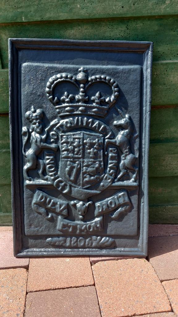 Plaque en fonte, Collections, Objets militaires | Général, Enlèvement ou Envoi