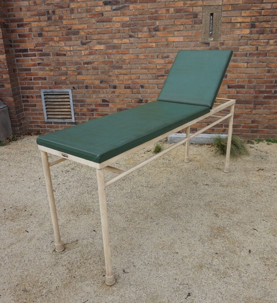 Industriele vintage dokters tafel, behandeltafel MANUBELGE, Enlèvement