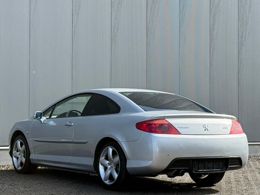 Peugeot 407 Coupé 2.0 HDi Xenon Cruise JBL Memory ParkSensor, Auto's, 4 zetels, Zwart, 4 cilinders, Leder
