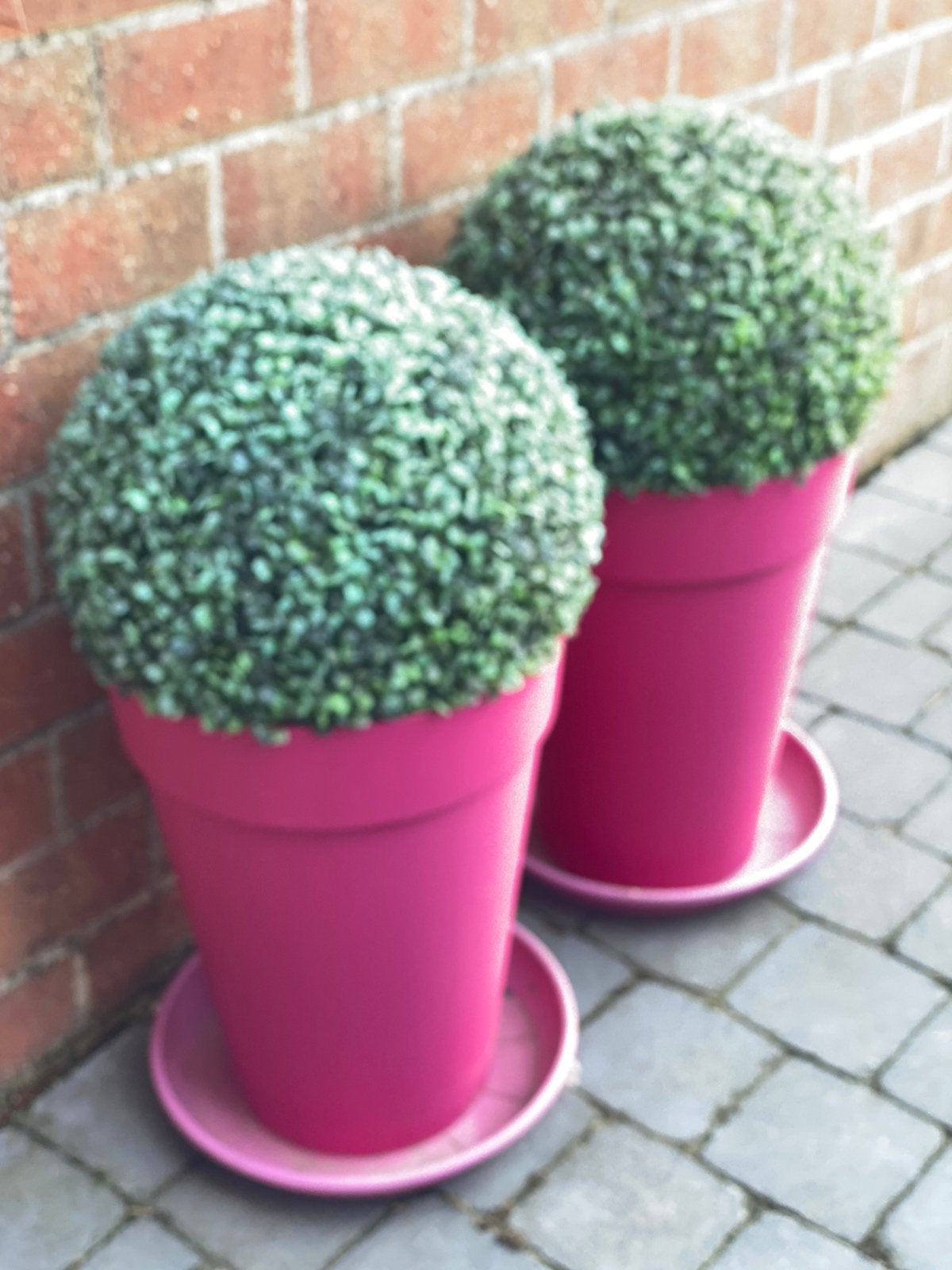 2 hauts pots terrasse, Ophalen