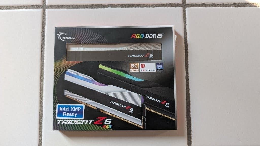 G.Skill Trident Z5 32Gb DDR5 RAM, Computers en Software, RAM geheugen, 32 GB, Ophalen of Verzenden, Zo goed als nieuw, Desktop