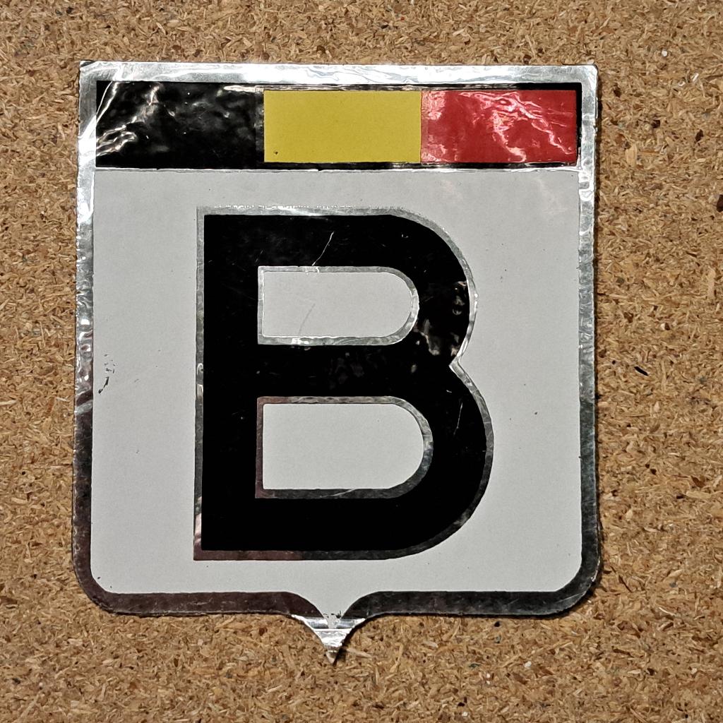 Nationale sticker voor oldtimers/youngtimers, Verzenden, Nieuw, Oldtimer onderdelen