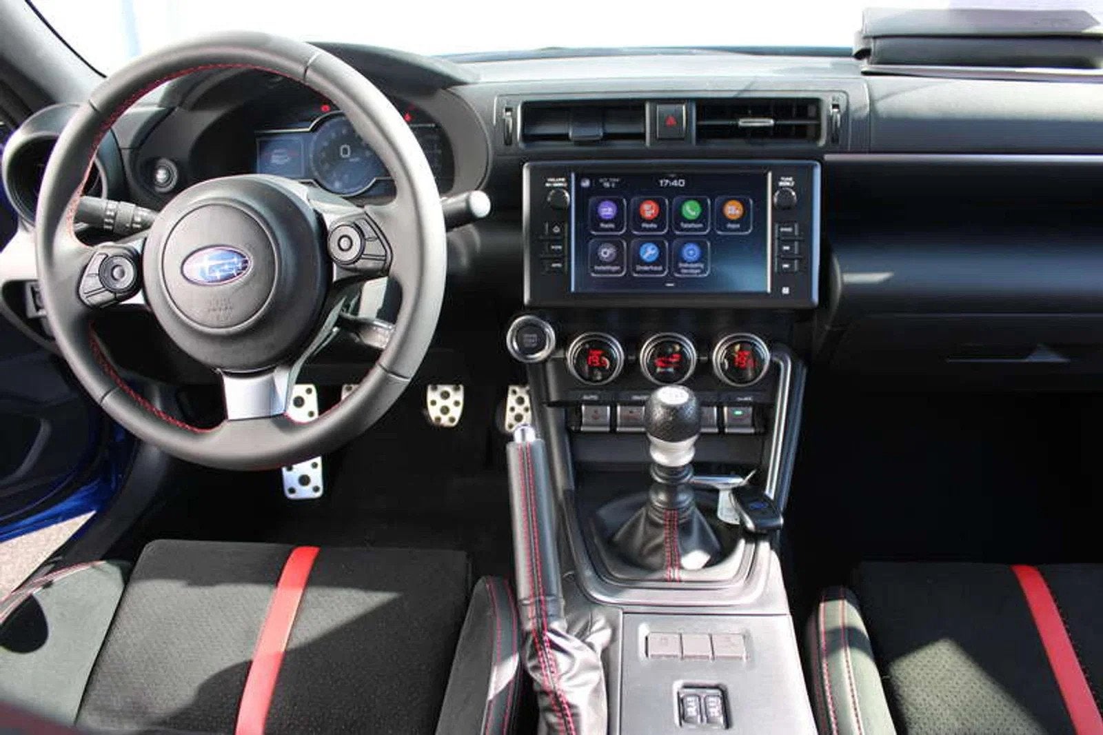 Subaru BRZ BRZ 2.0i Sport 1 van 10 gemaakt (EU6d-TEMP), 4 zetels, 4 cilinders, Blauw, Alcantara