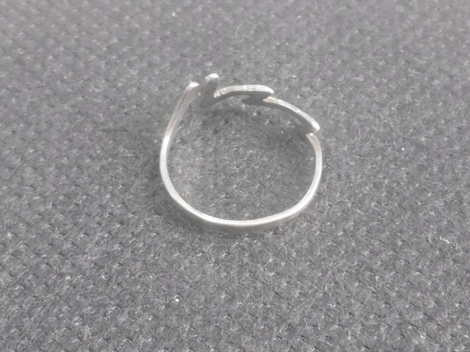 Zilver Ring, Handtassen en Accessoires, Ringen, Ophalen of Verzenden, Zo goed als nieuw, Zilver, Zilver