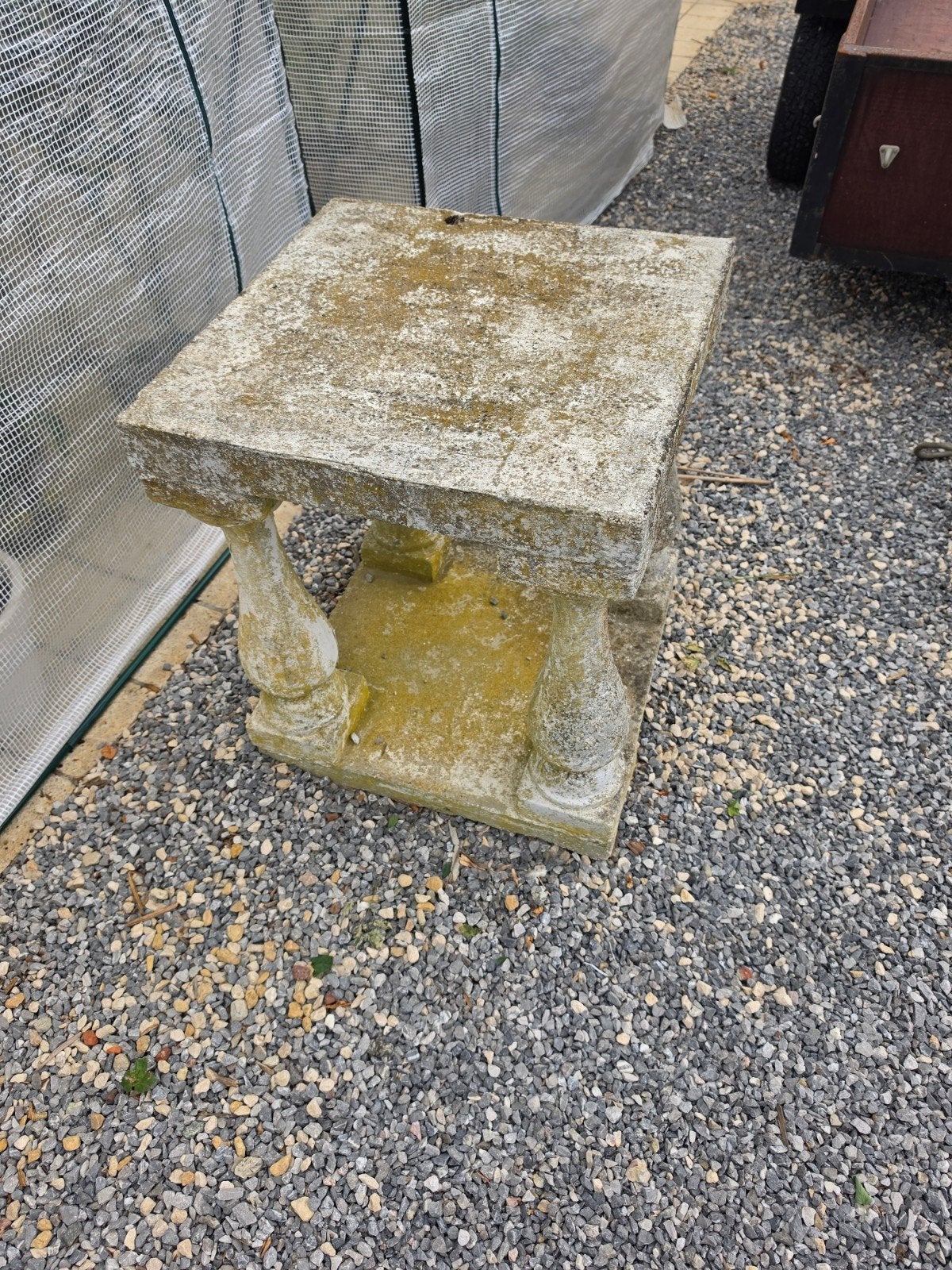 Stenen tafel, Ophalen