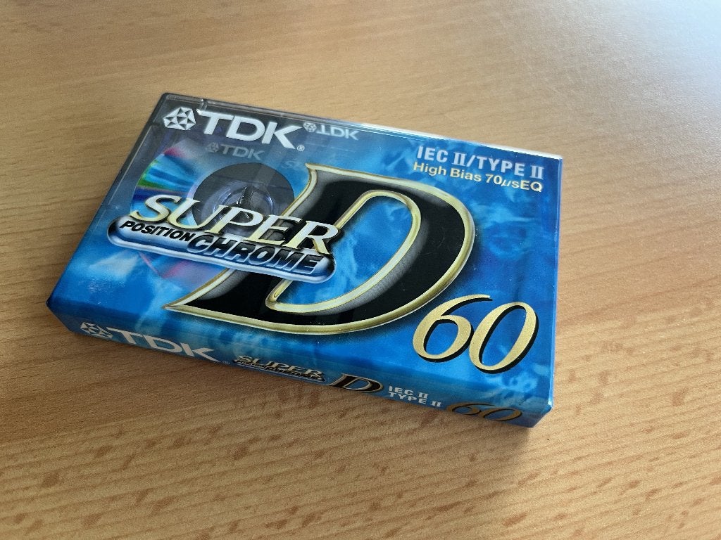 TDK Cassettes, Cd's en Dvd's, Ophalen, Nieuw in verpakking, Origineel