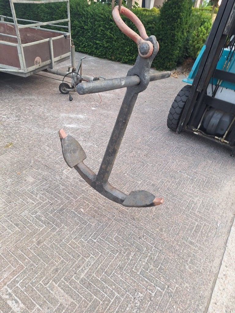 Zware metalen scheepsanker (deel 1), Antiek en Kunst, Ophalen