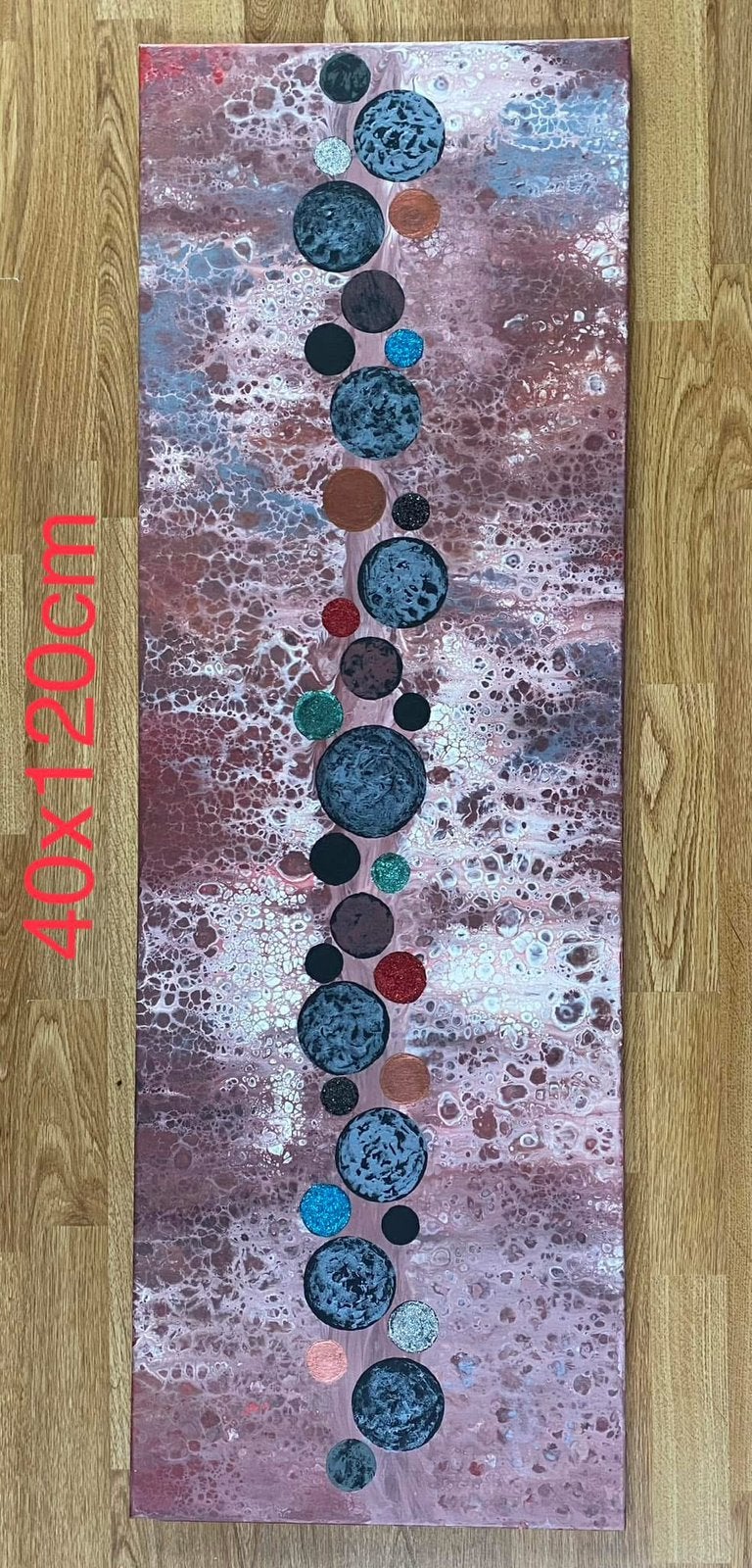 Nevelader, Antiek en Kunst, Kunst | Schilderijen | Abstract, Ophalen