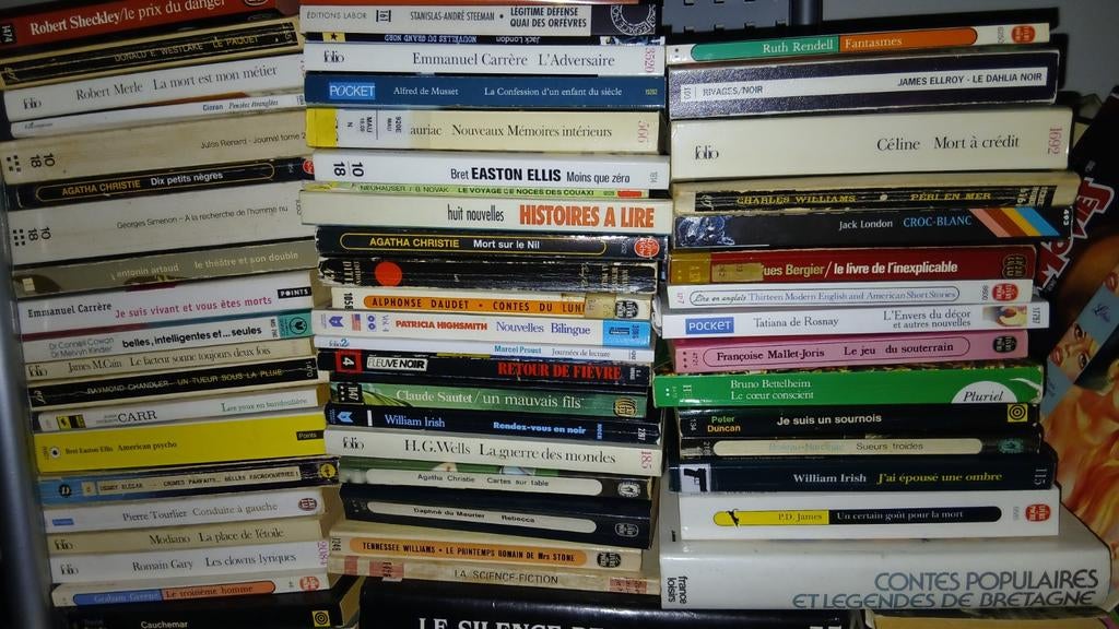 Bons livres tous styles, Titres -> voir photos