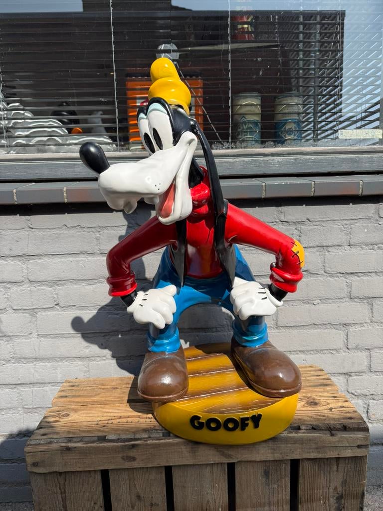 Goofy Disney beeld, Ophalen, Goofy of Pluto, Zo goed als nieuw, Beeldje of Figuurtje