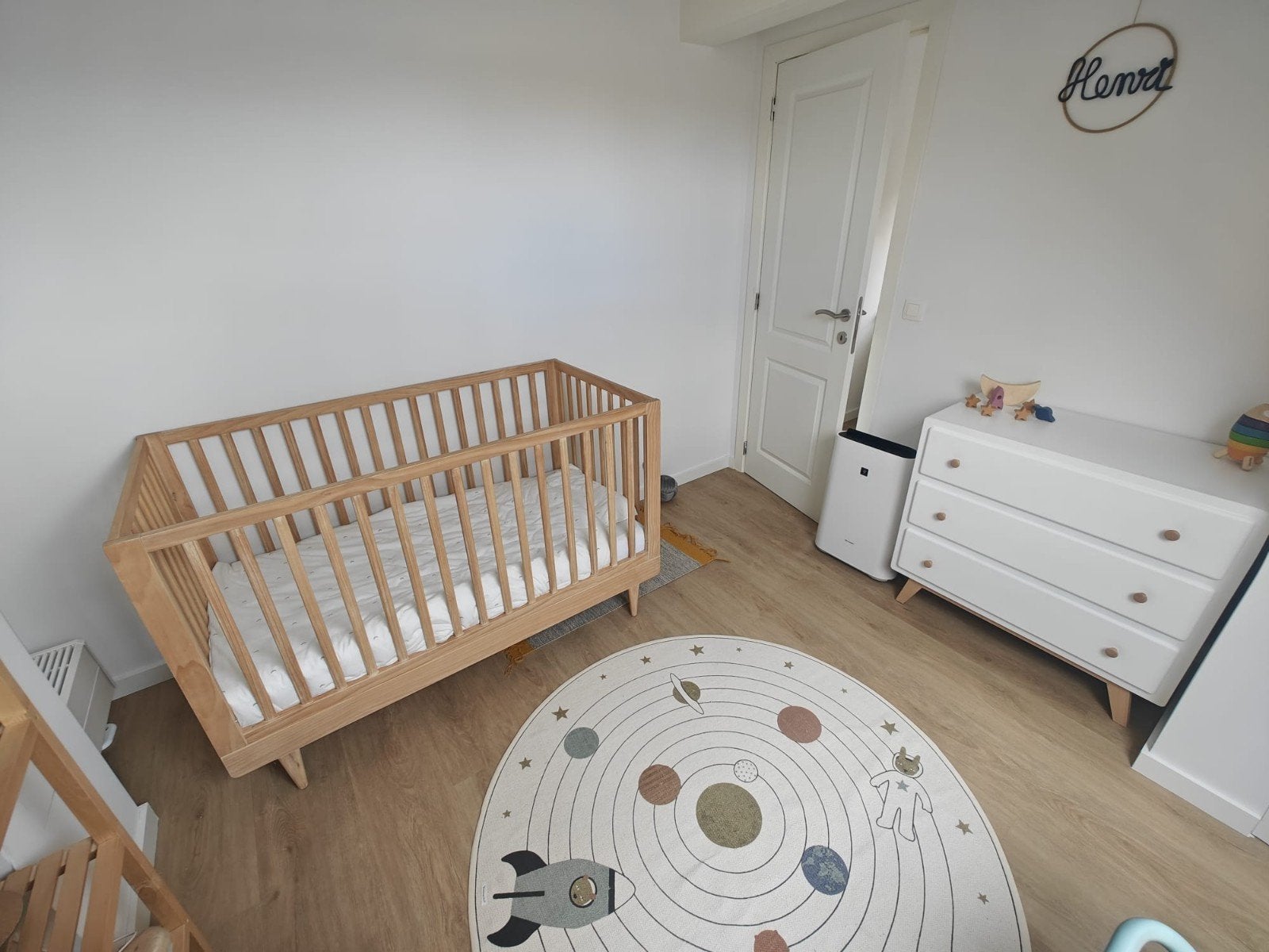 Meegroeibed mini jungle maisons du monde, Ophalen, 70 tot 85 cm, 140 tot 160 cm, Zo goed als nieuw