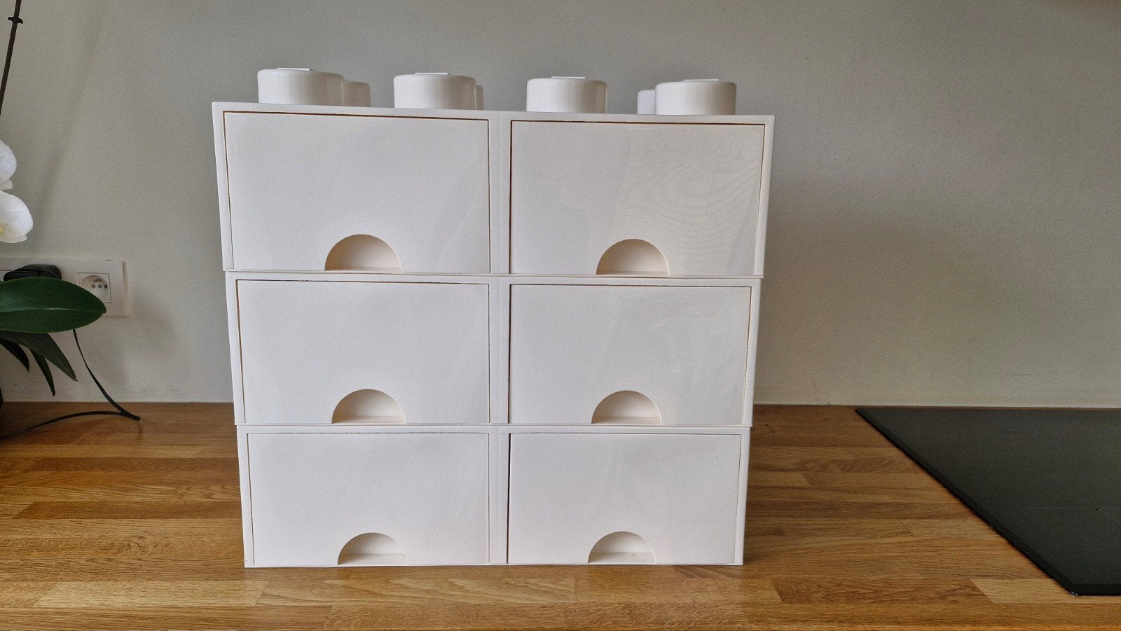 Lego Opbergdoos, Ophalen