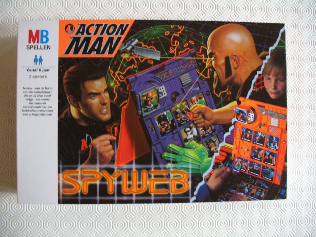 Action man – spyweb  , Hobby en Vrije tijd, Gezelschapsspellen | Overige, Ophalen of Verzenden, Zo goed als nieuw