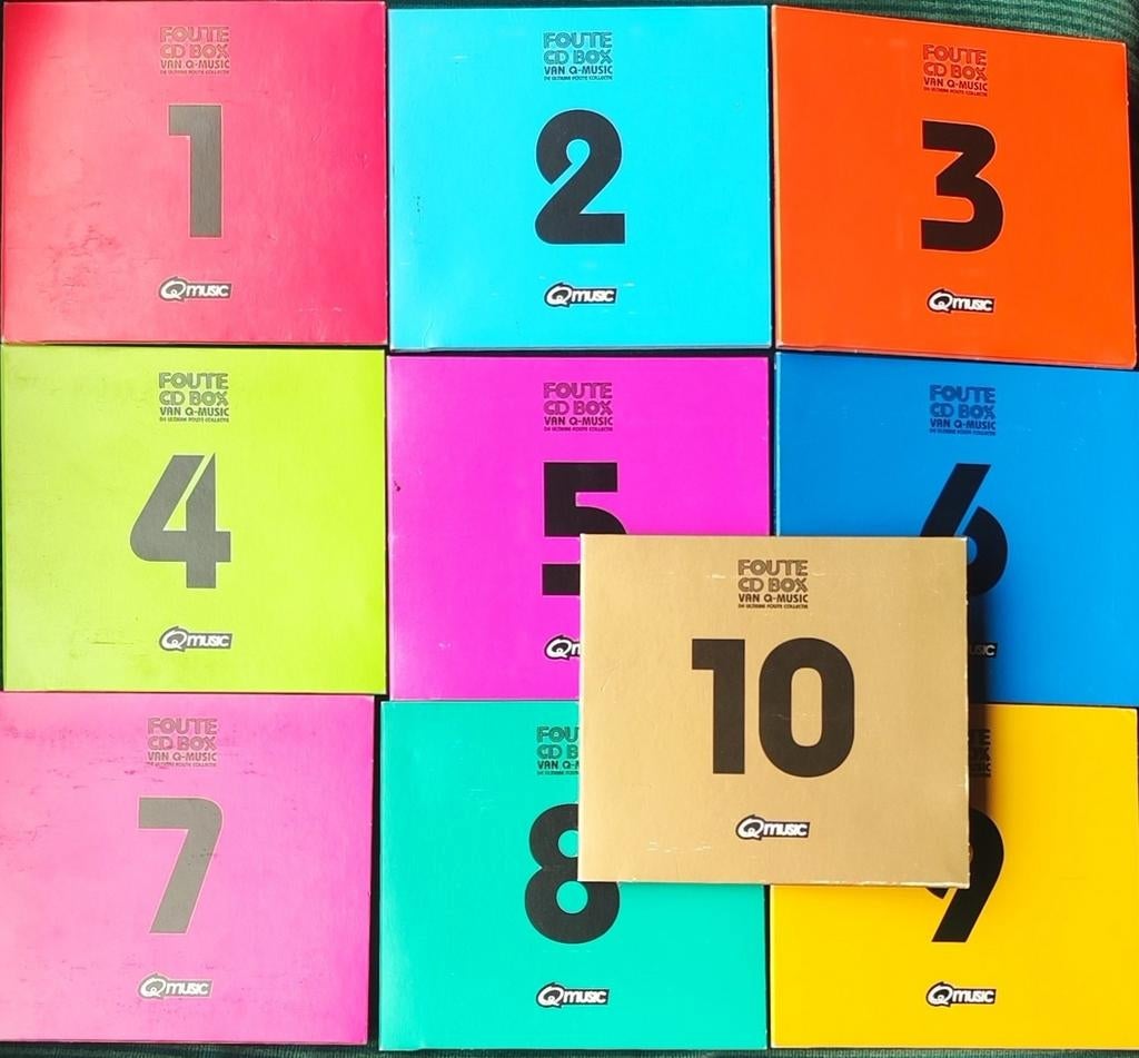 10 x foute cd 1 tem 10 van Q music Ultieme Foute Collectie