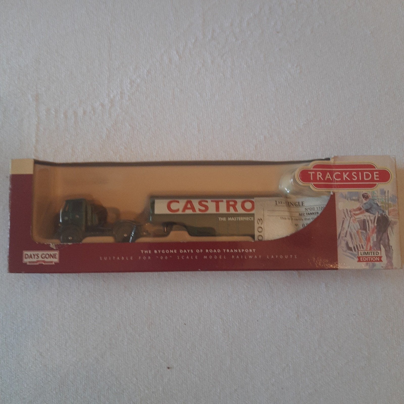 LEDO TRACKSIDE 1:76 =HO=OO* AEC TANKER CASTROL *Ltd.Ed. *MEN, Hobby & Loisirs créatifs, Voitures miniatures | 1:87, Enlèvement