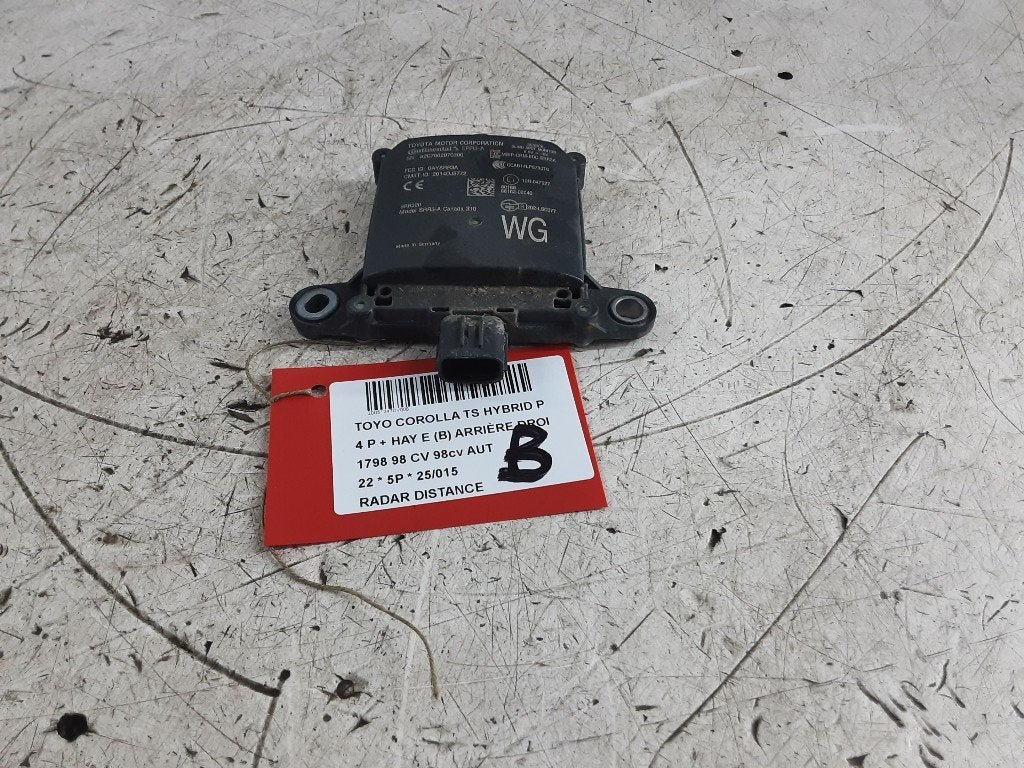 ACC SENSOR Toyota Corolla (E21) (01-2019/-) (A2C7662970300), Gebruikt, Kundenbetreuung@toyota.de, Toyota, Toyota-Allee 2
50858  Köln, DE