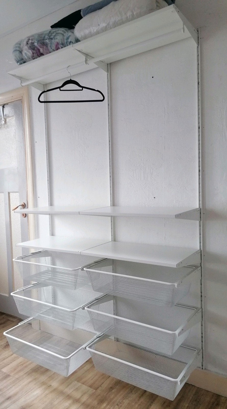 IKEA BOAXEL Kledingkastcombinatie (wit) – 125x40x201 cm, Ophalen