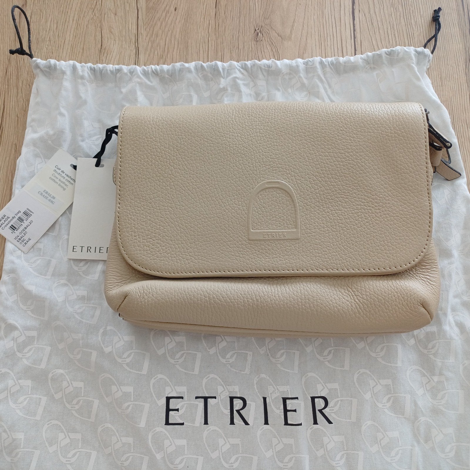 Nieuwe Etrier tas, Bijoux, Sacs & Beauté, Sacs | Sacs Femme, Enlèvement ou Envoi, Neuf, Beige, Autres types