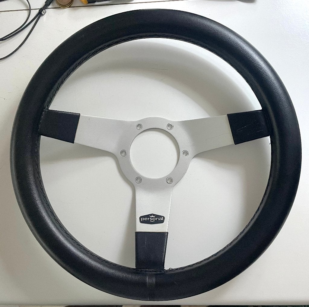 Oldtimer sport stuur Personal 31cm 1978 Made in Italy, Auto-onderdelen, Ophalen of Verzenden, Gebruikt, Oldtimer onderdelen