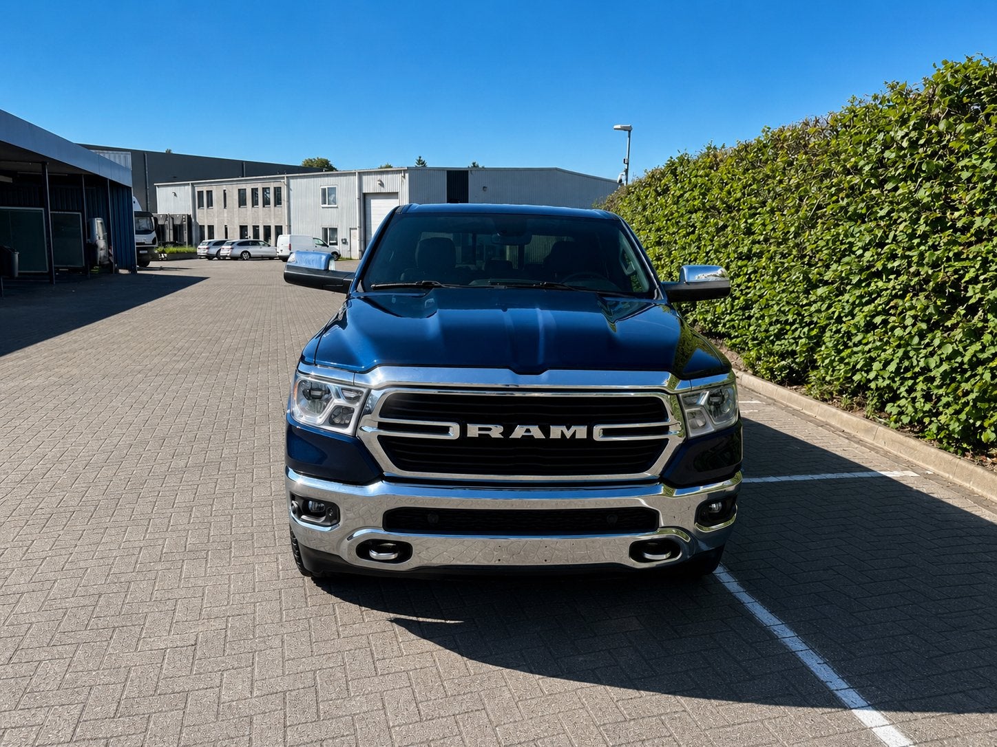 Dodge RAM BigHorn 4x4 FULL OPTION – BTW – TOP STAAT, Auto's, Automaat, Euro 6, Blauw, Bedrijf