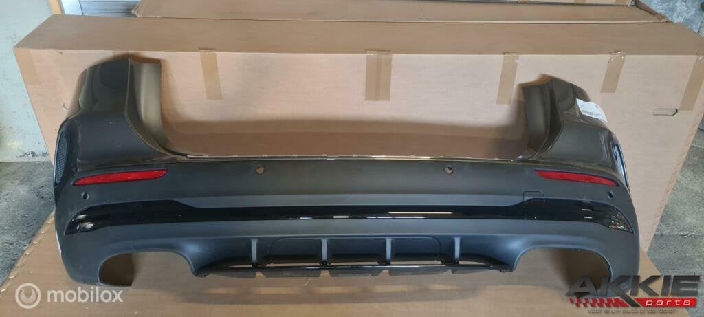 Mercedes GLA45 GLA45S amg achterbumper diffuser Earo H245, Auto-onderdelen, Gebruikt, Ophalen of Verzenden, Achter, Bumper