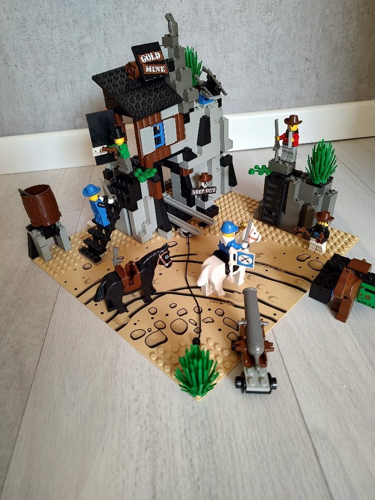 Lego 6761 western, Kinderen en Baby's, Speelgoed | Duplo en Lego, Gebruikt, Lego, Ophalen of Verzenden, Compleet