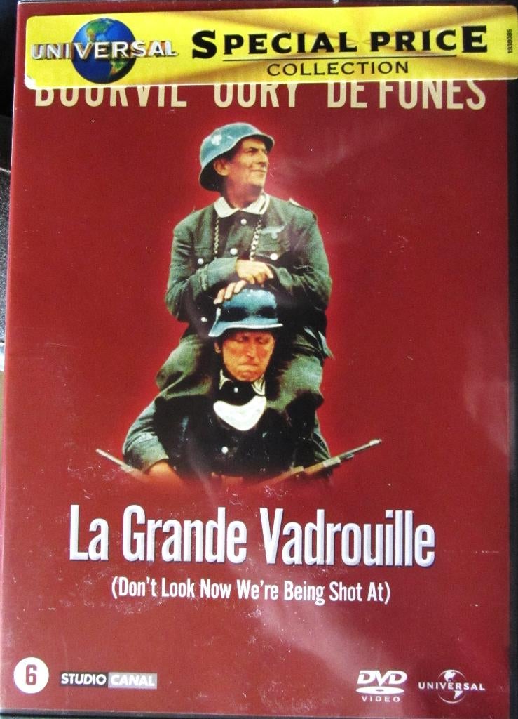 DVD OORLOG- LA GRANDE VADROUILLE  (ZELDZAAM)), Cd's en Dvd's, Dvd's | Actie, Zo goed als nieuw, Oorlog, Alle leeftijden, Ophalen of Verzenden
