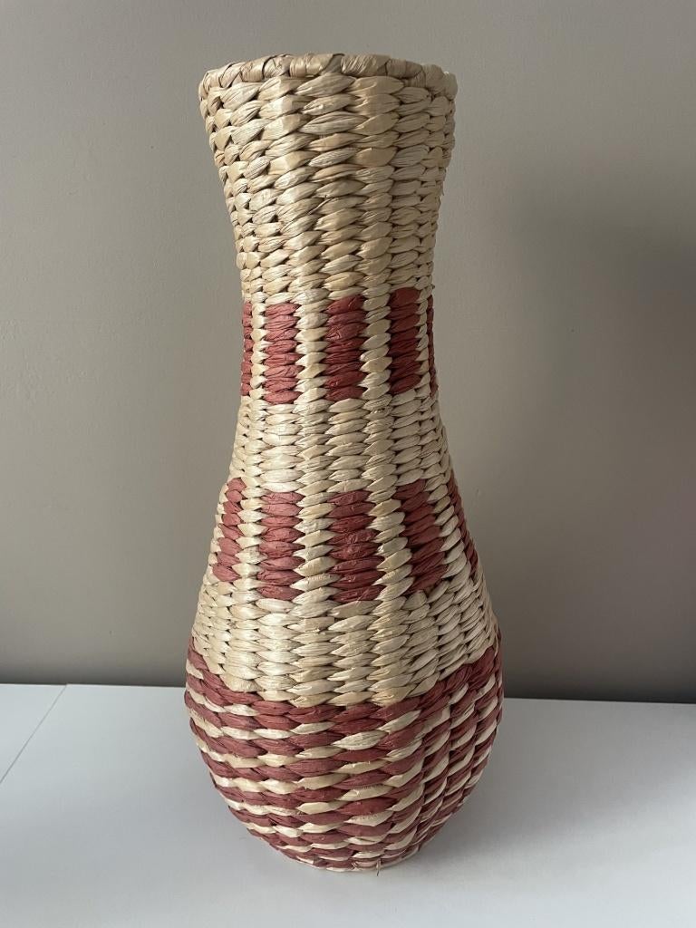 Vase en osier pour fleurs séchées, Enlèvement ou Envoi, Utilisé