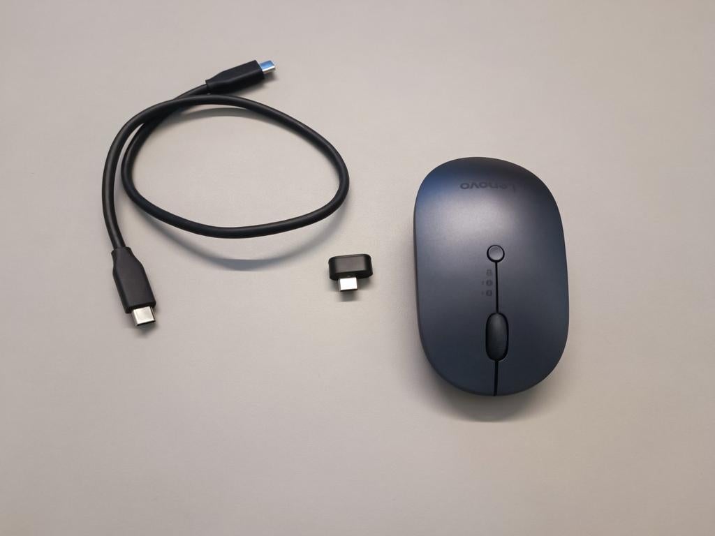 Lenovo X9 draadloze oplaadbare usb-c muis, Computers en Software, Muizen, Muis, Ophalen