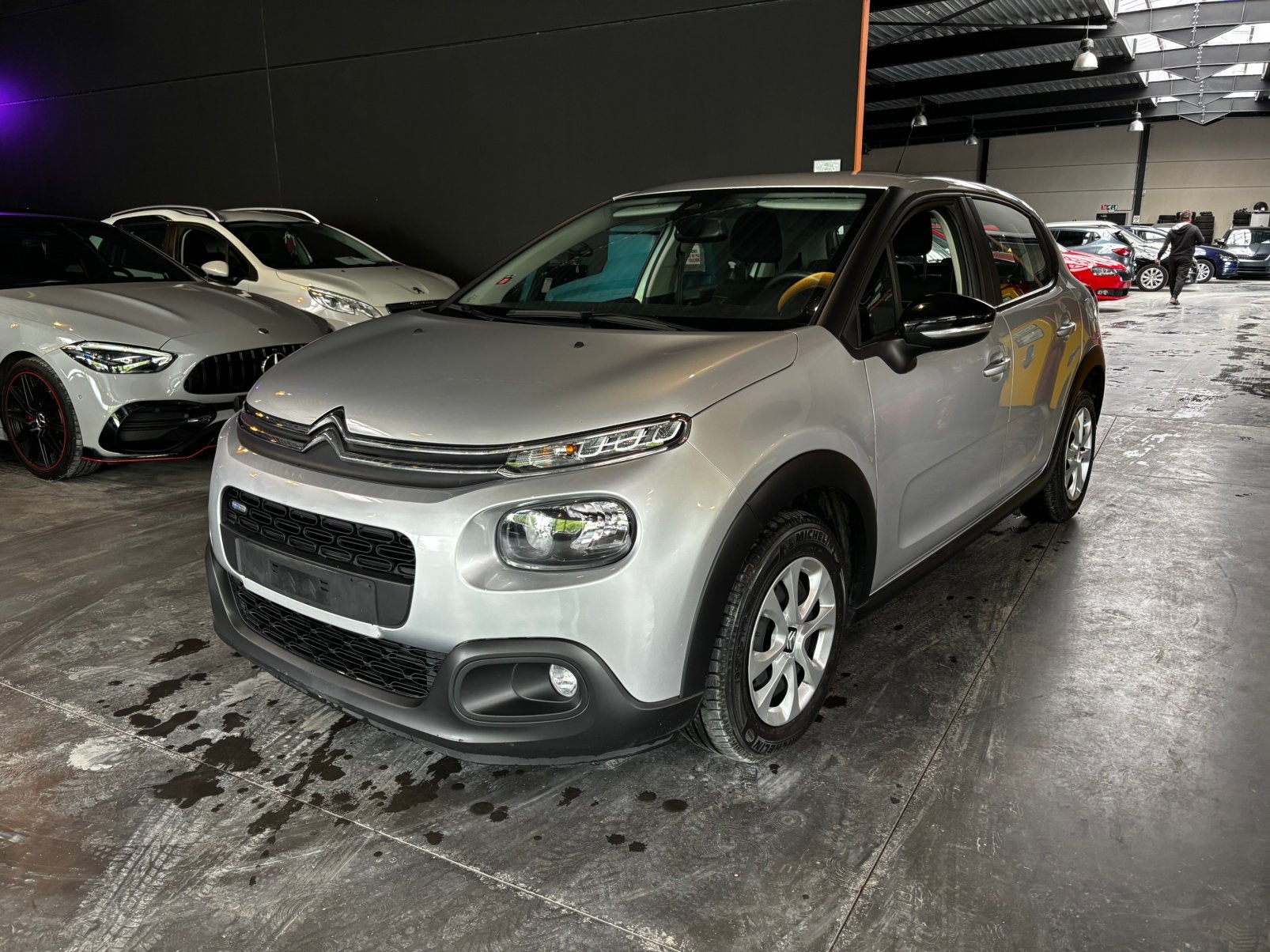 CITROEN C3 / 12 MOIS DE GARANTIE, Argent ou Gris, Achat, Entreprise, Noir