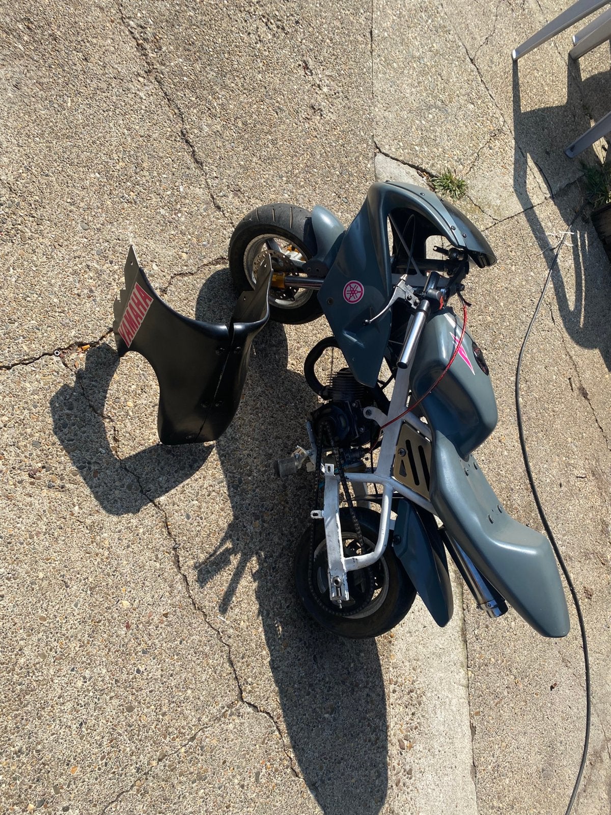 Poketbike 50cc ruilen, Vélos & Vélomoteurs, Enlèvement, Utilisé, 50 cm³