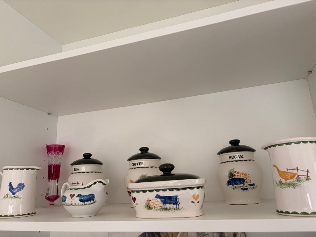 6-delige set Jack’s Farm servies (Ulster Ceramics), Overige merken, Landelijk/Boerenbont, Ophalen of Verzenden, Zo goed als nieuw